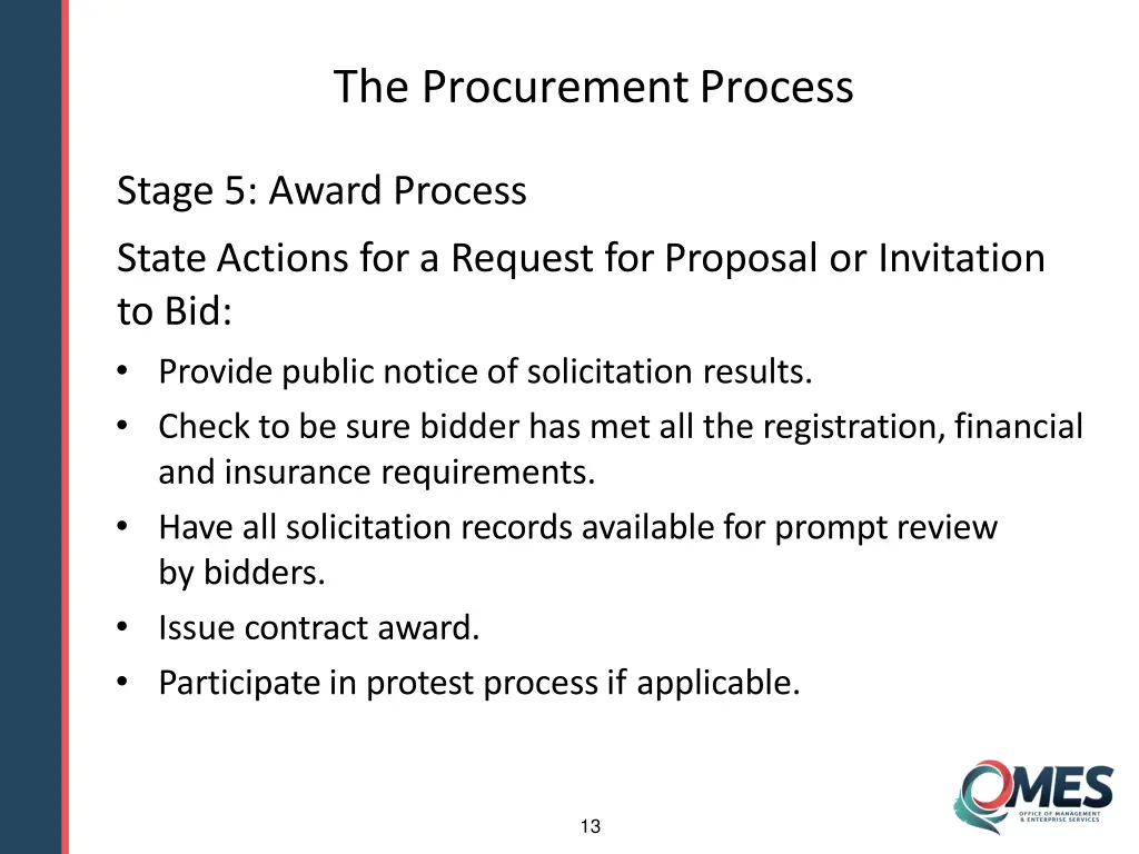 the procurementprocess 8