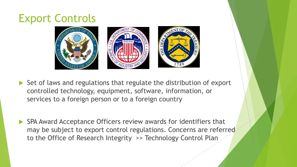 export controls