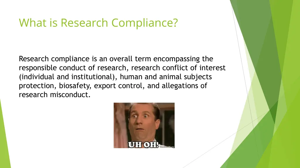 what is research compliance