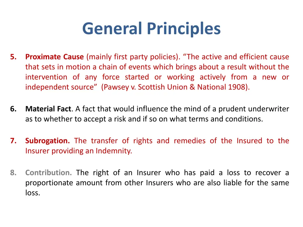 general principles 1