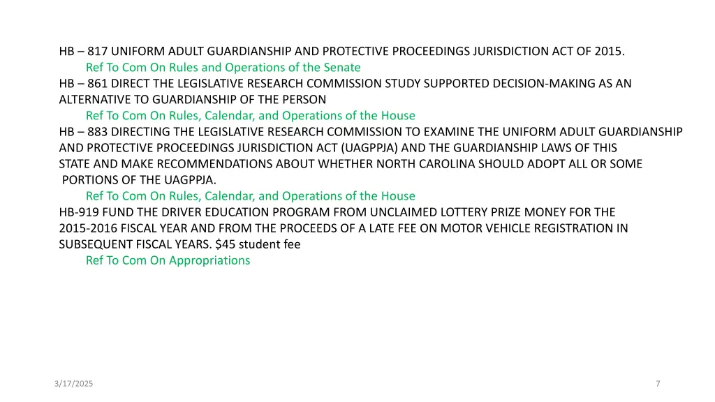 hb 817 uniform adult guardianship and protective