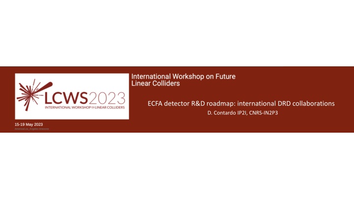 ecfa detector r d roadmap international