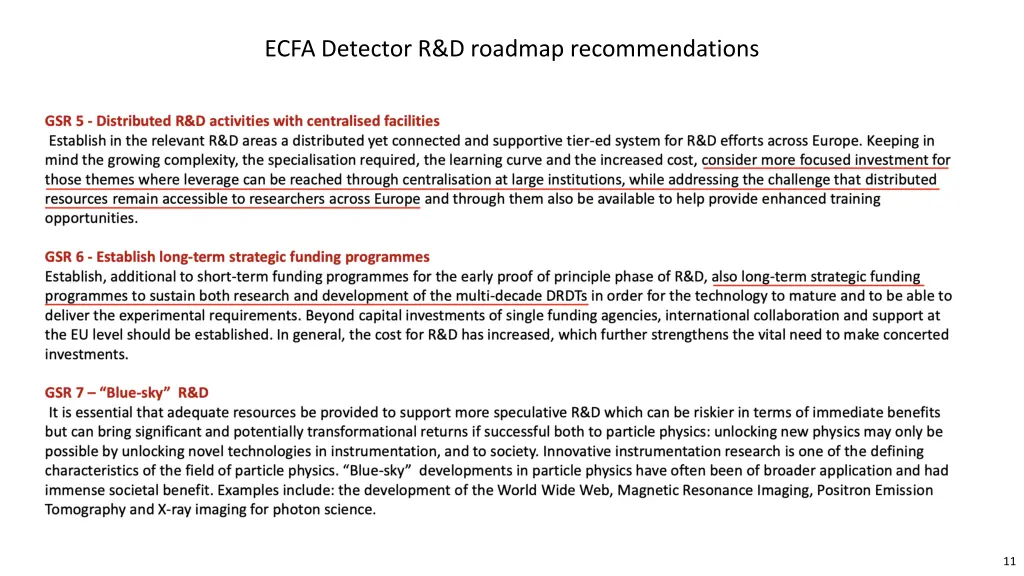 ecfa detector r d roadmap recommendations 2