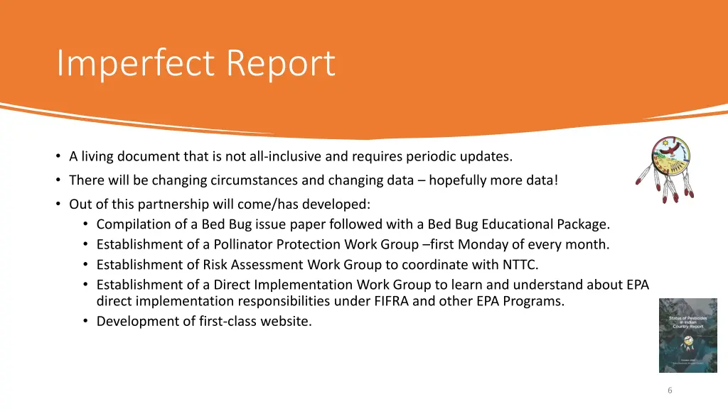 imperfect report