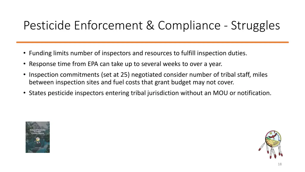 pesticide enforcement compliance struggles