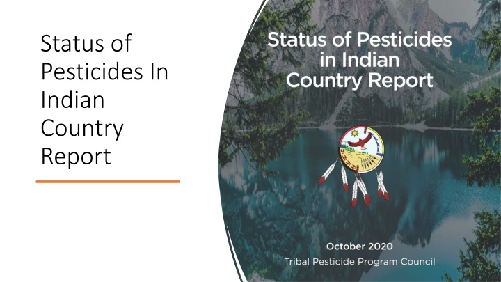 status of pesticides in indian country report