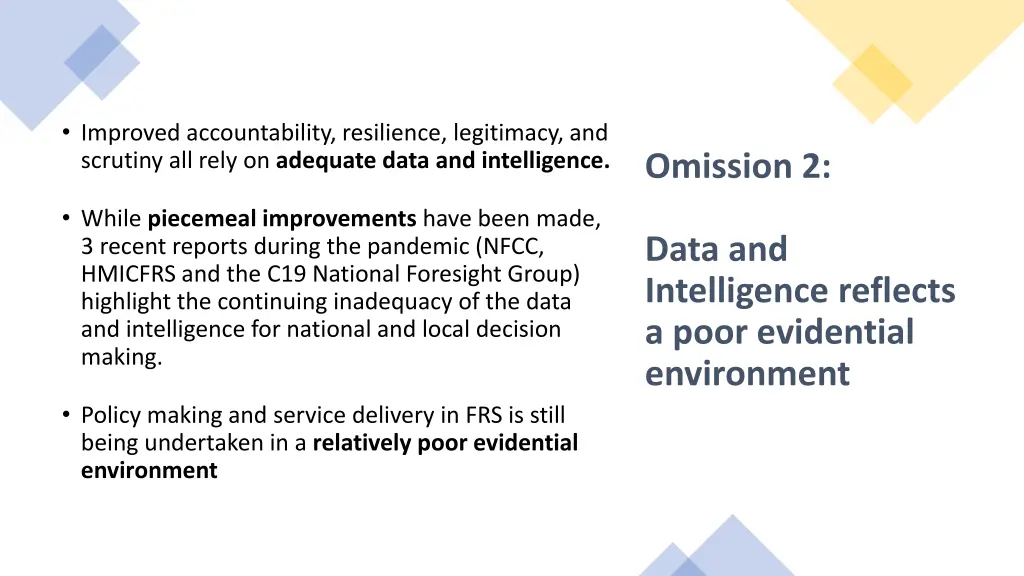 improved accountability resilience legitimacy