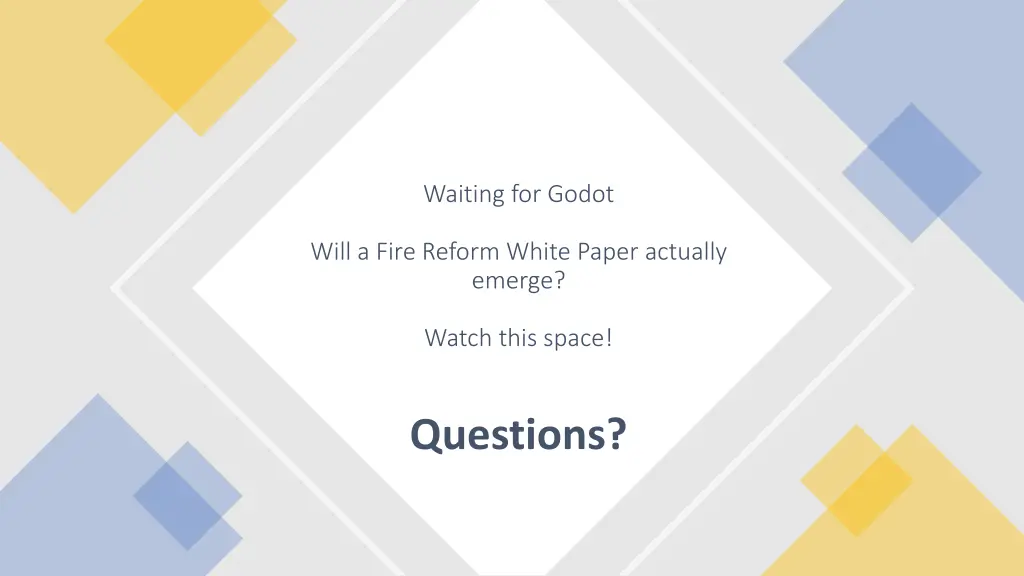 waiting for godot