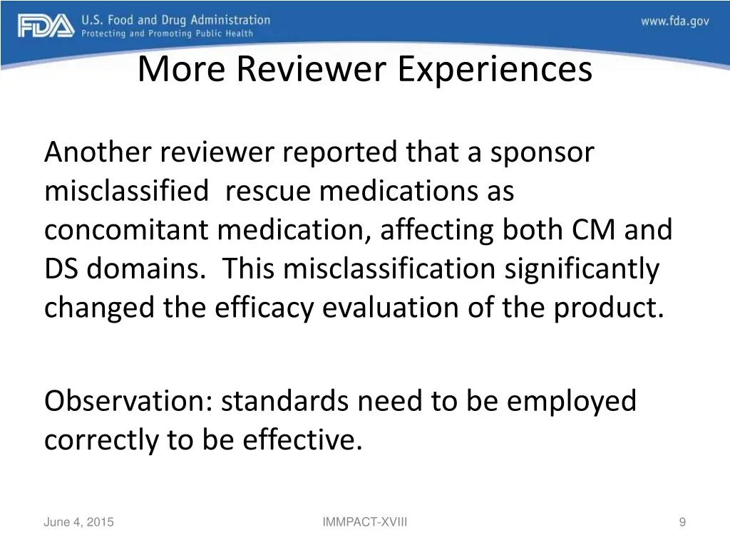 more reviewer experiences