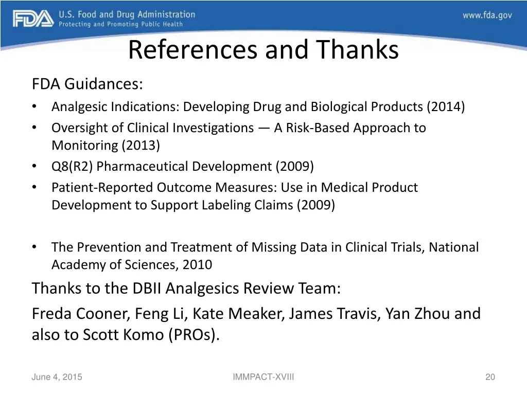 references and thanks