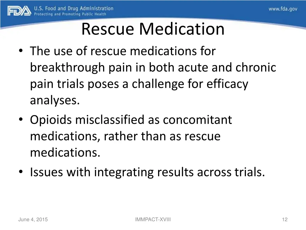 rescue medication the use of rescue medications
