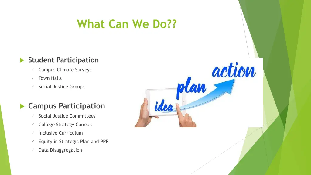 what can we do