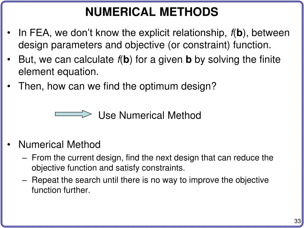 numerical methods