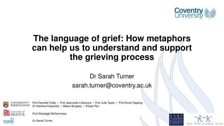 the language of grief how metaphors can help