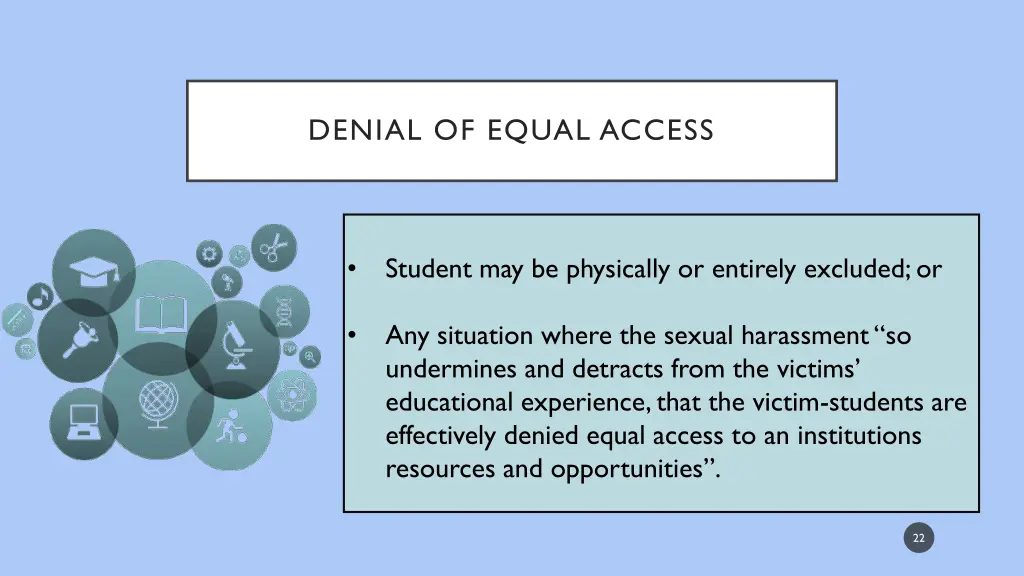 denial of equal access