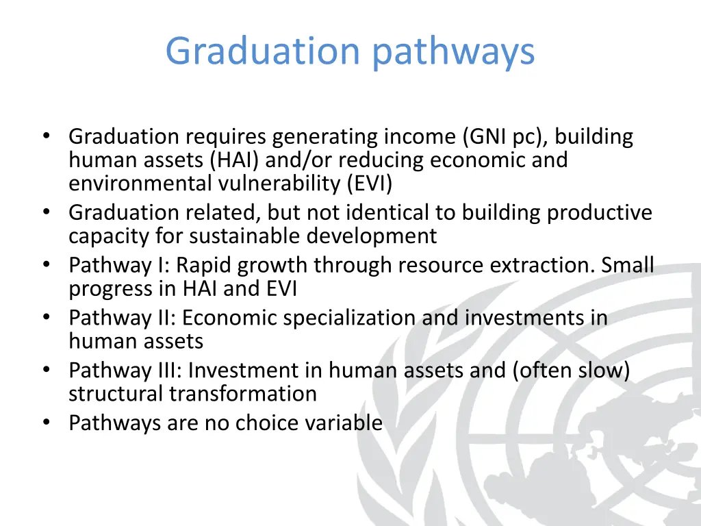 graduation pathways