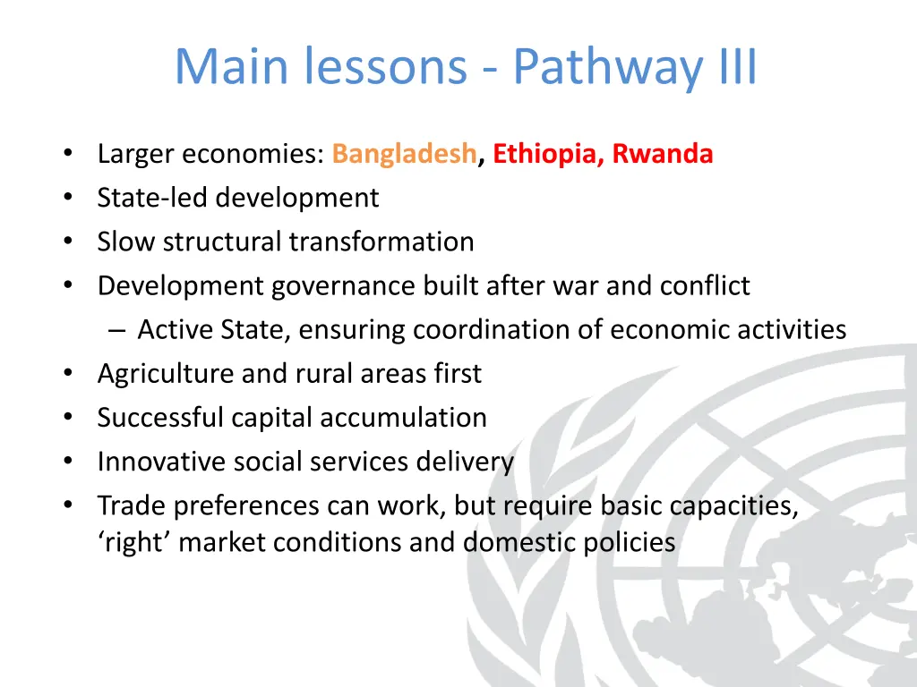 main lessons pathway iii