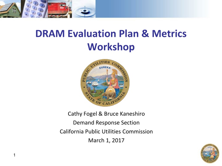 dram evaluation plan metrics workshop