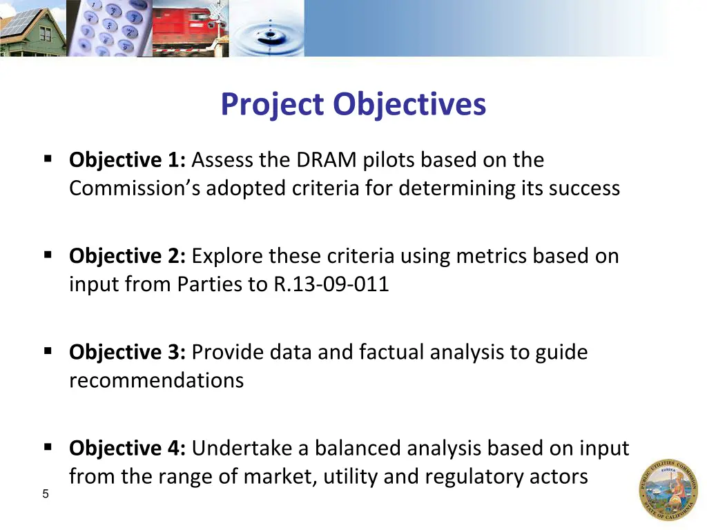 project objectives
