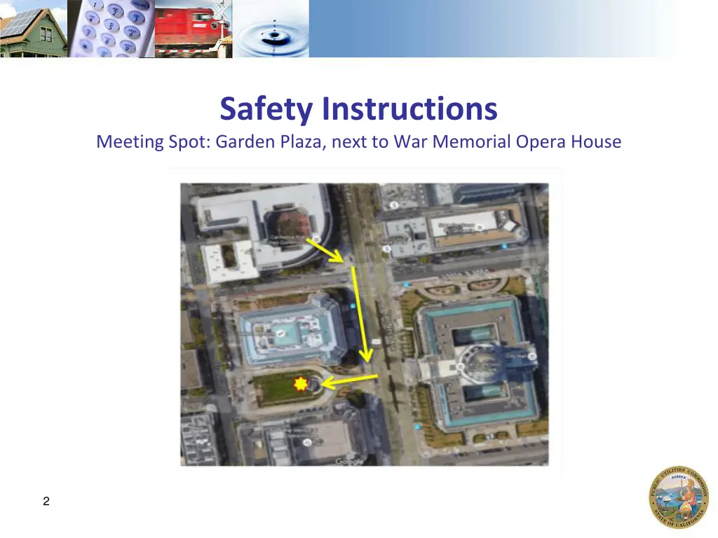 safety instructions meeting spot garden plaza