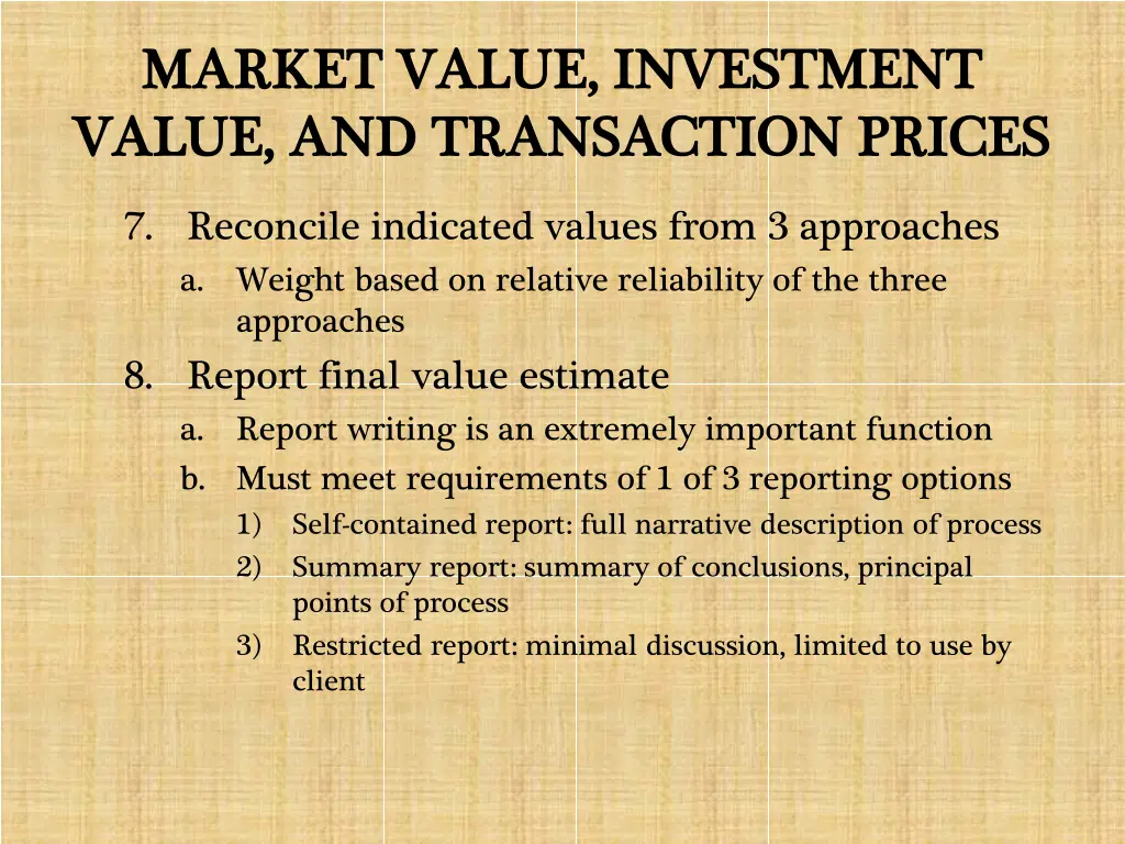 market value investment market value investment 3