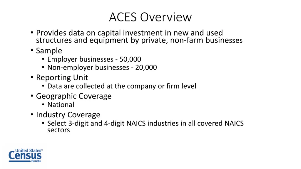 aces overview