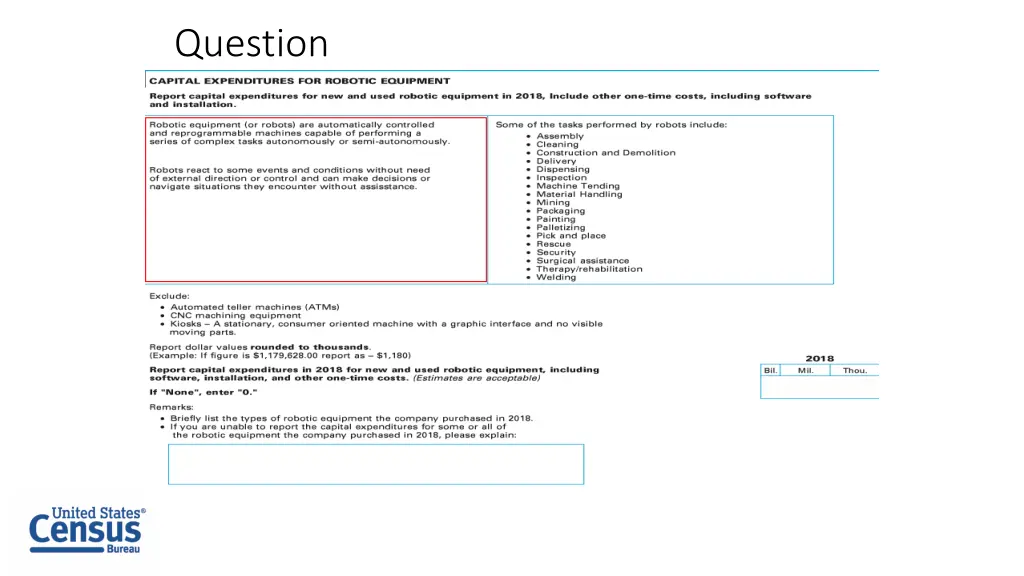 question 1