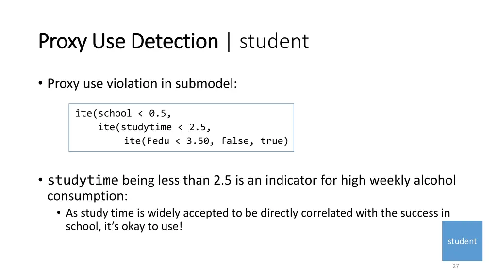 proxy use detection proxy use detection student