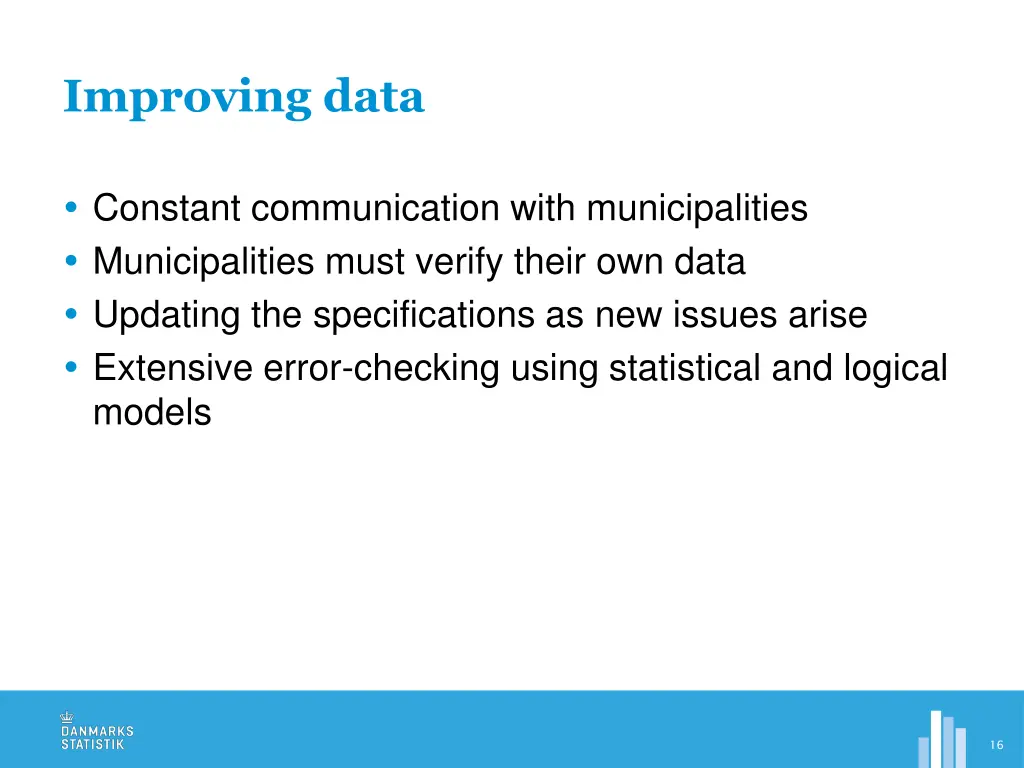 improving data