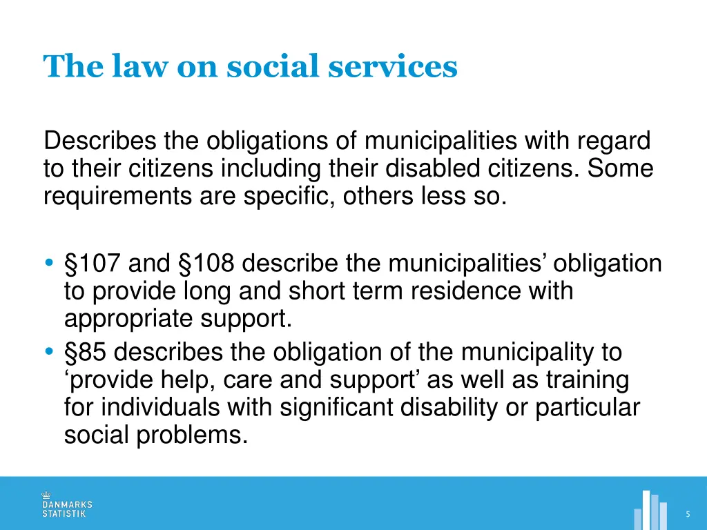 the law on social services