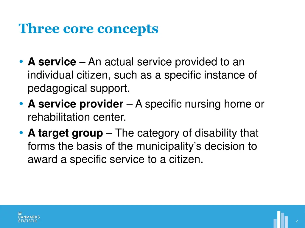 three core concepts