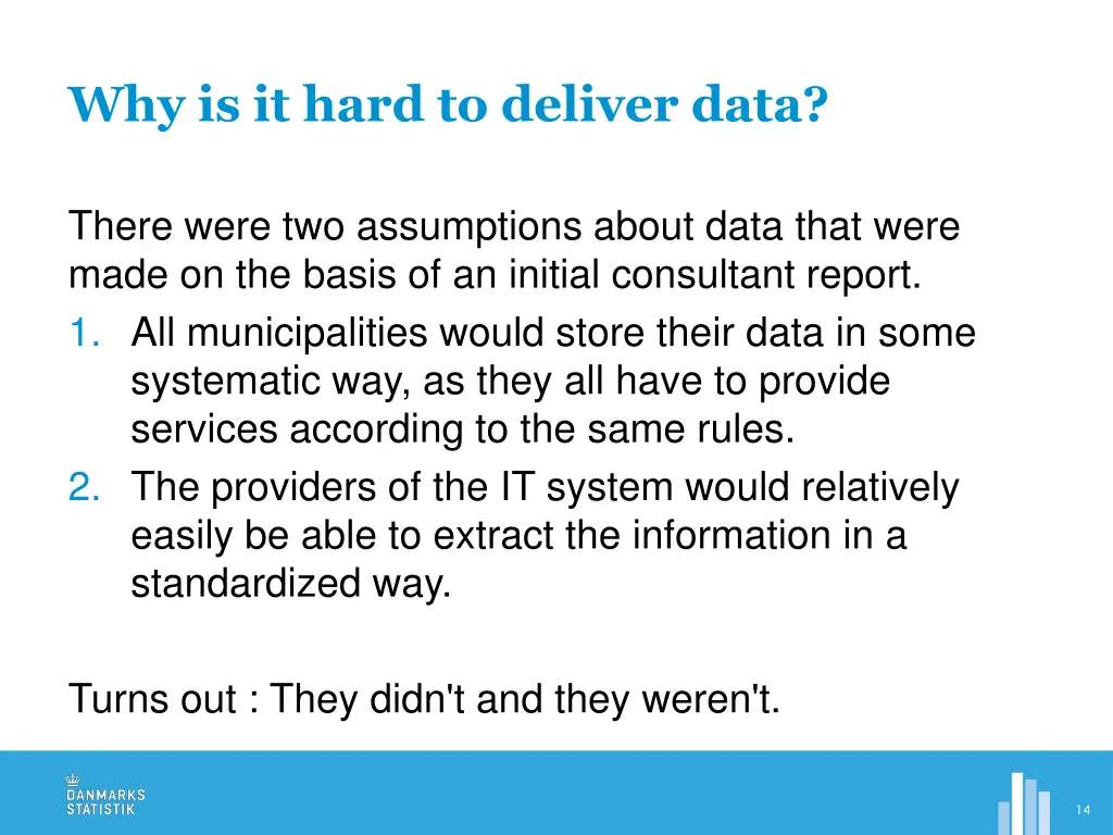 why is it hard to deliver data