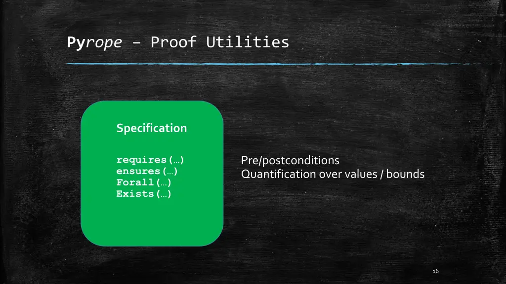 py rope proof utilities 1