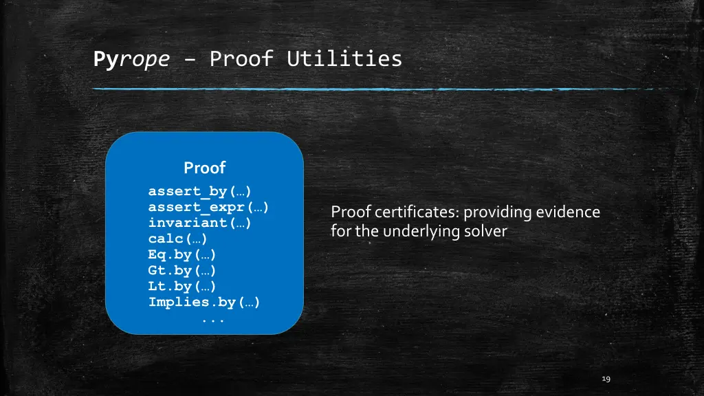 py rope proof utilities 4