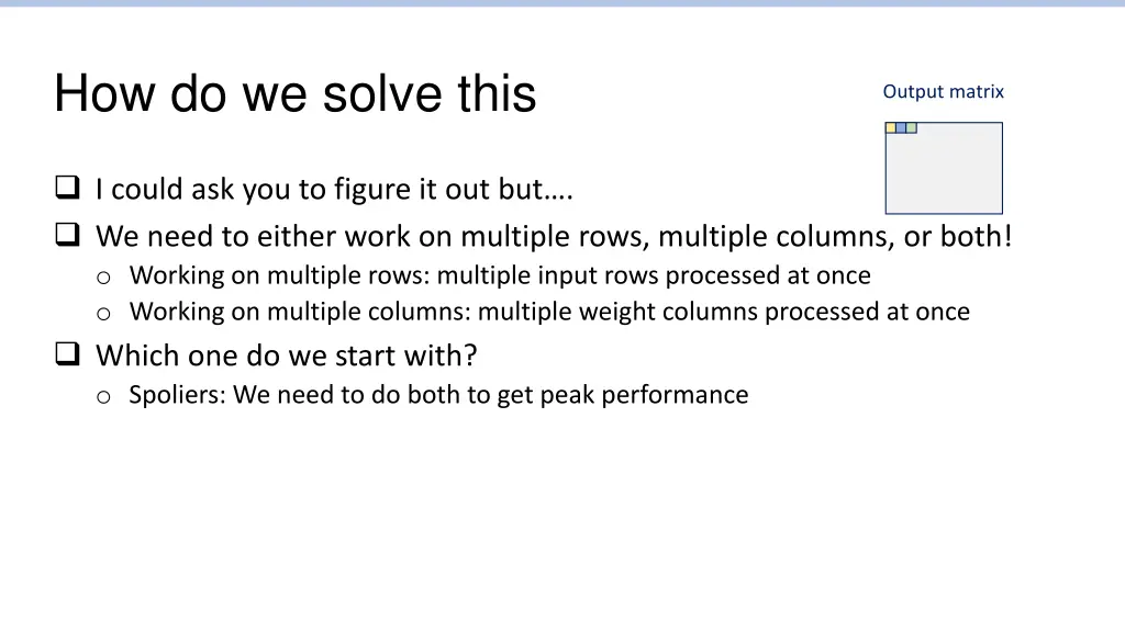 how do we solve this