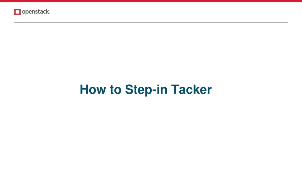 how to step in tacker