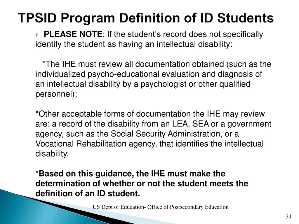 please note if the student s record does