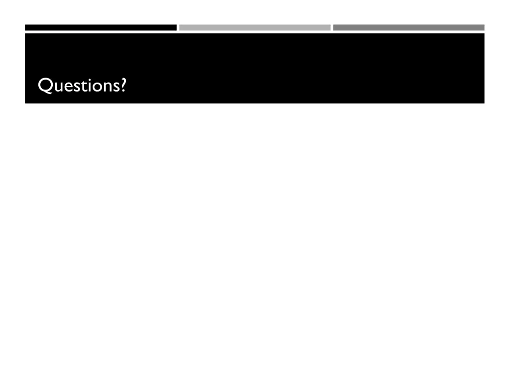 questions