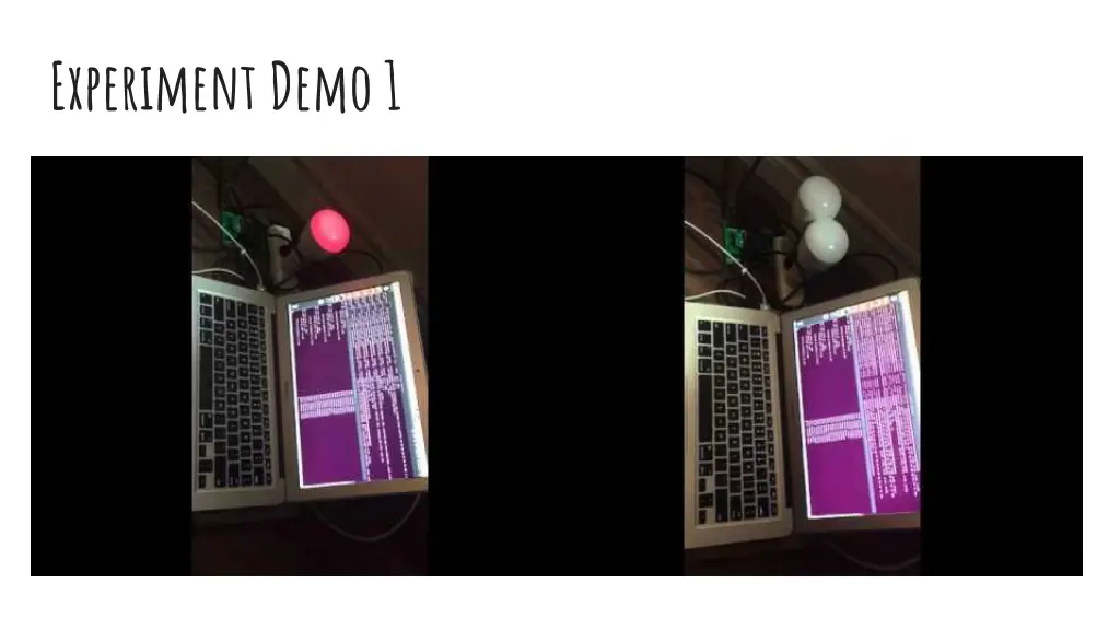 experiment demo 1