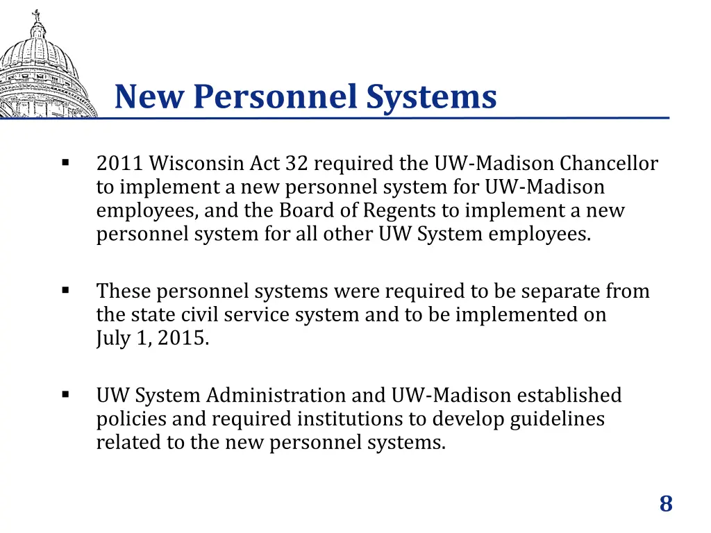 new personnel systems