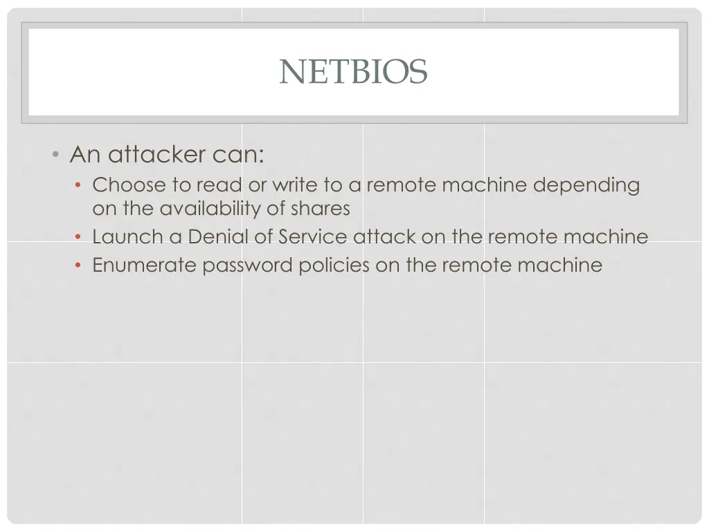 netbios 1