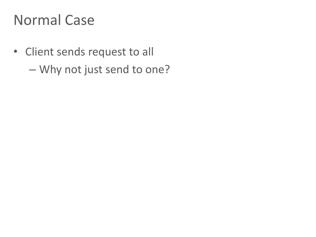 normal case