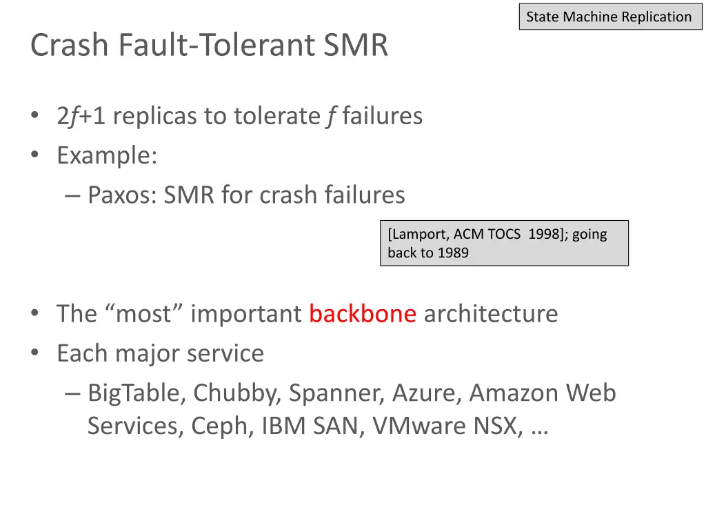 state machine replication 4