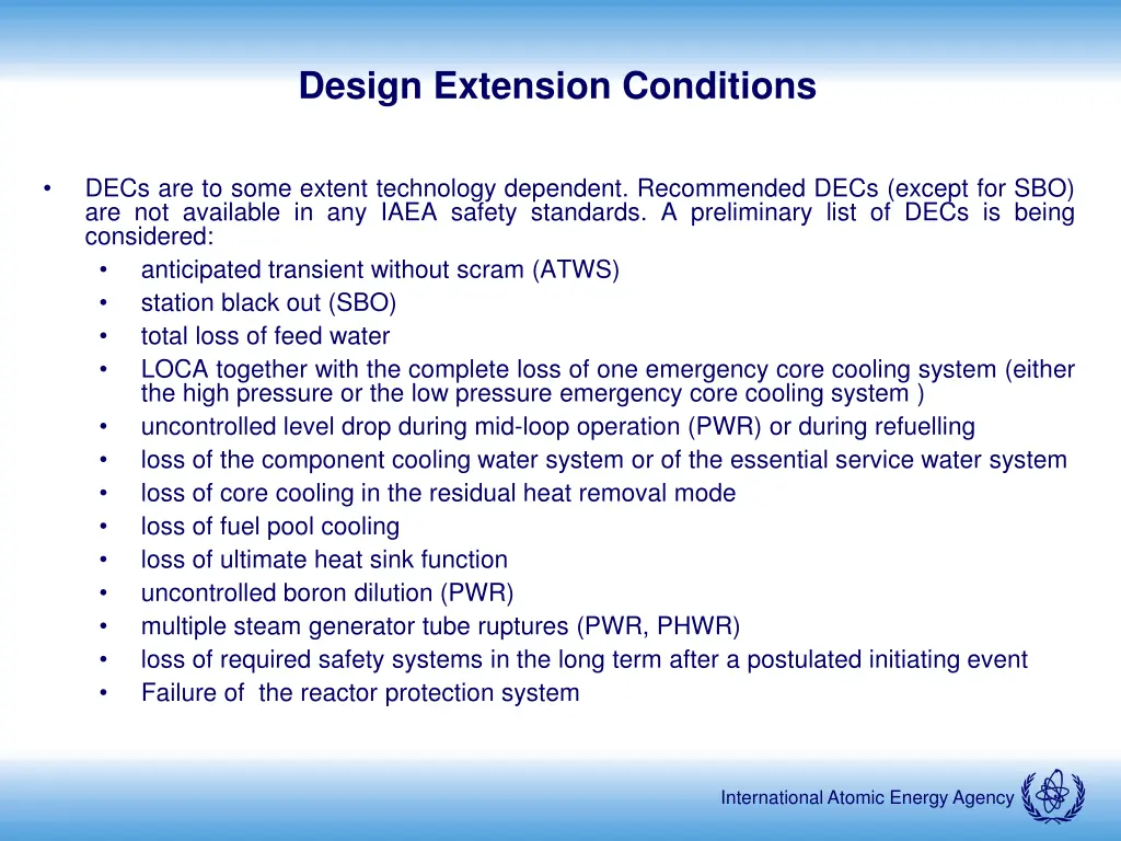 design extension conditions