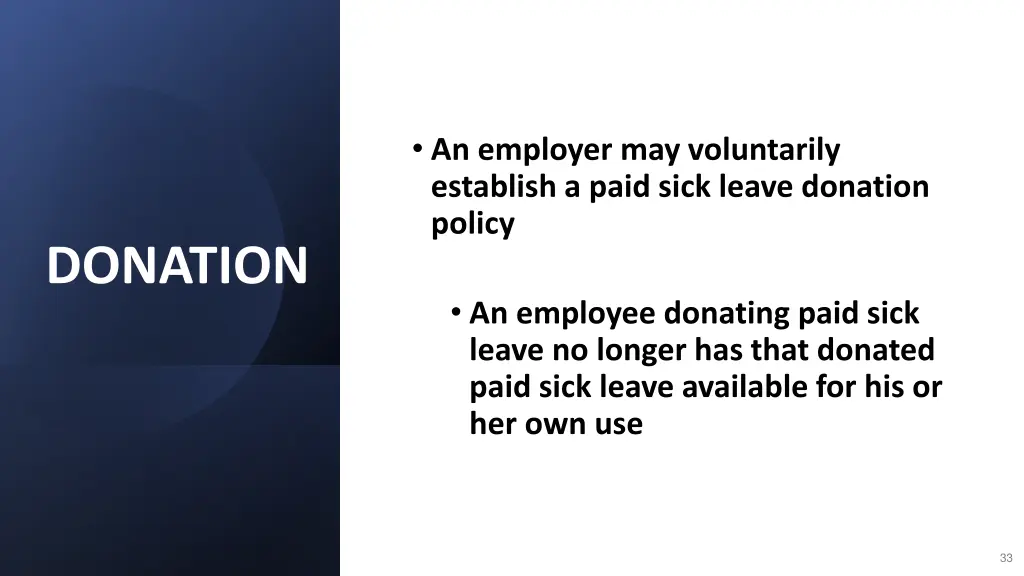 an employer may voluntarily establish a paid sick