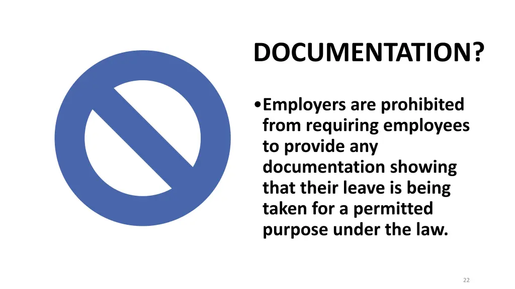 documentation