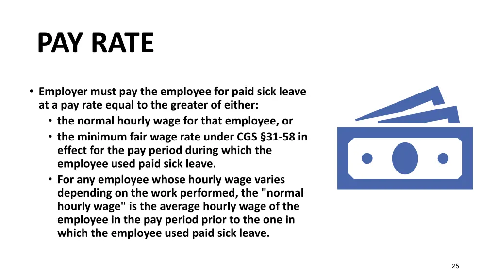 pay rate