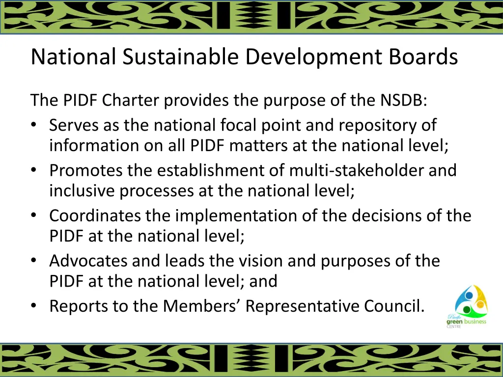 national sustainable development boards 1