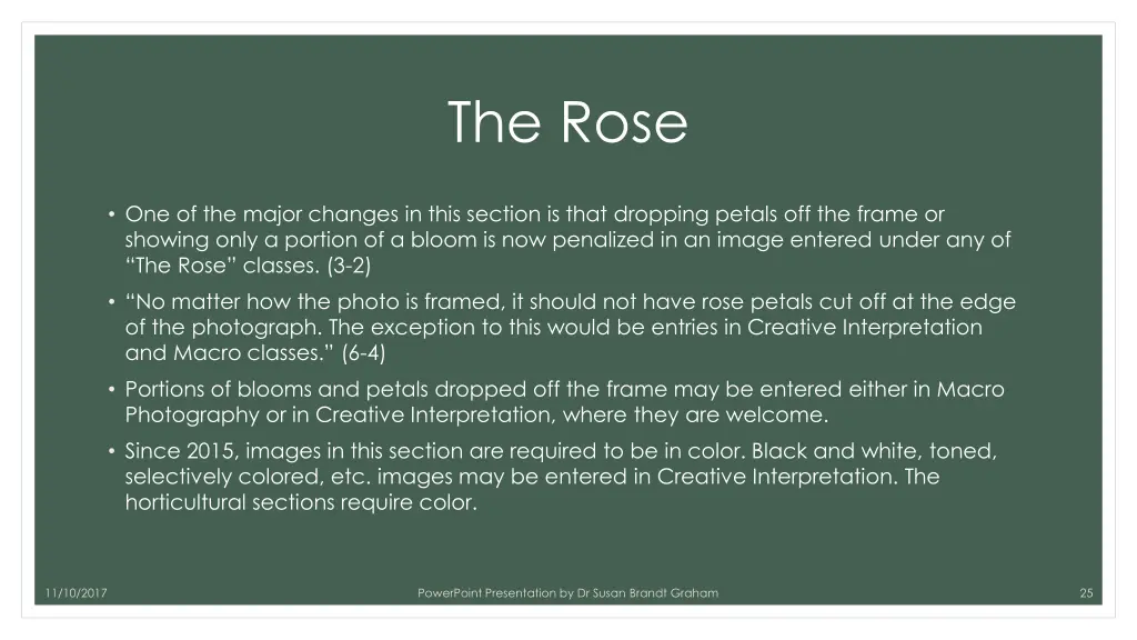the rose