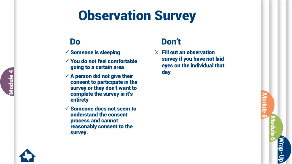 observation survey